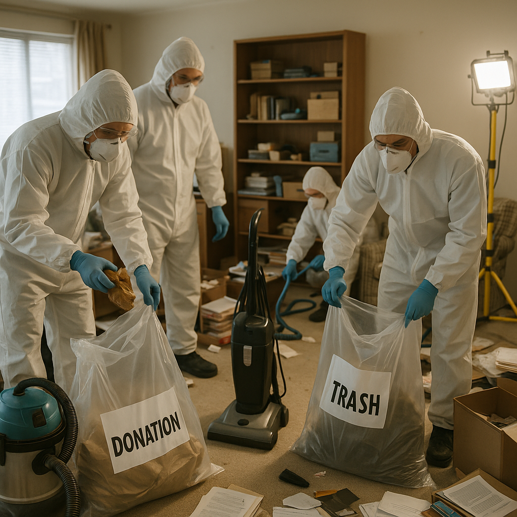 Nettoyage de logements insalubres et syndrome de Diogene